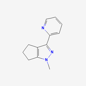 1-Methyl-3-(pyridin-2-yl)-1,4,5,6-tetrahydrocyclopenta[c]pyrazole