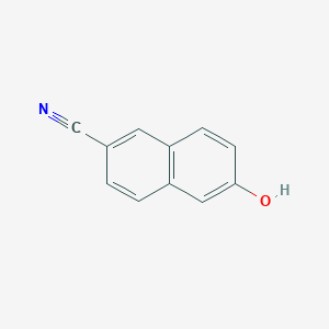 molecular formula C11H7NO B014798 6-氰基-2-萘酚 CAS No. 52927-22-7