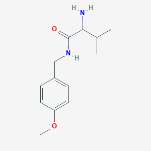 2-amino-N-[(4-methoxyphenyl)methyl]-3-methylbutanamide