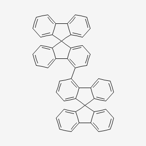 molecular formula C50H30 B14798131 4,4'-bi-9,9'-spirobi[9H-fluurene] 