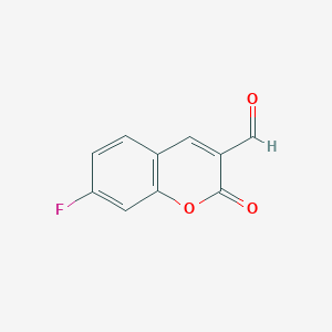 7-Fluoro-2-oxo-2H-chromene-3-carbaldehyde