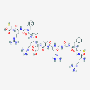 10H-[1,2,5,8,11,14,17,20,23,26,29,32,35]Dithiaundecaazacyclooctatriacontino[11,10-b]isoquinoline,cyclic peptide deriv