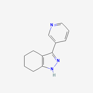 3-(pyridin-3-yl)-4,5,6,7-tetrahydro-1H-indazole