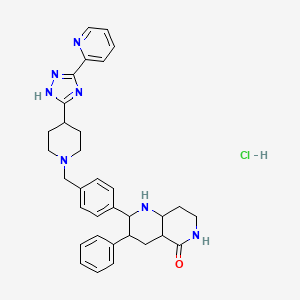 molecular formula C33H38ClN7O B14798555 Akti_2008 (hydrochloride) 