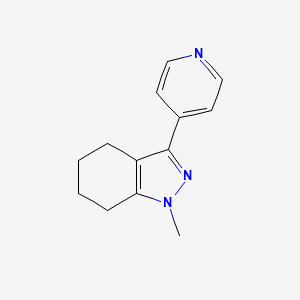1-methyl-3-(pyridin-4-yl)-4,5,6,7-tetrahydro-1H-indazole