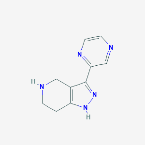 3-(pyrazin-2-yl)-4,5,6,7-tetrahydro-1H-pyrazolo[4,3-c]pyridine