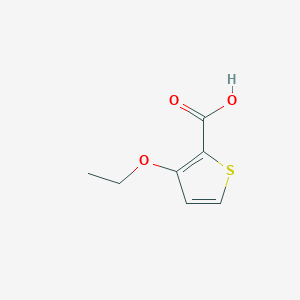 molecular formula C7H8O3S B147990 3-Ethoxythiophene-2-carboxylic acid CAS No. 139926-23-1