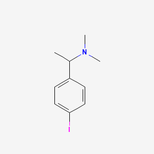 1-(4-iodophenyl)-N,N-dimethylethanamine