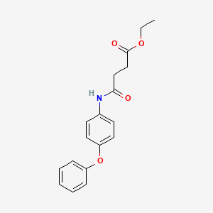 Ethyl 4-oxo-4-[(4-phenoxyphenyl)amino]butanoate