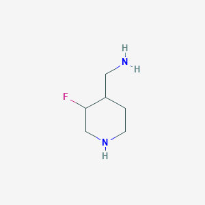 (3-Fluoropiperidin-4-yl)methanamine