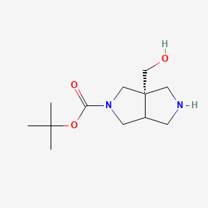 tert-butyl cis-3a-(hydroxymethyl)hexahydropyrrolo[3,4-c]pyrrole-2(1H)-carboxylate