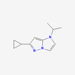 6-cyclopropyl-1-isopropyl-1H-imidazo[1,2-b]pyrazole