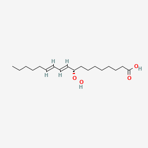 (9S,10E,12E)-9-hydroperoxyoctadeca-10,12-dienoic acid