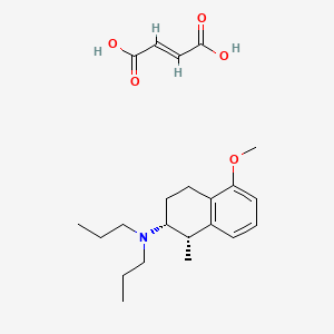 (E)-but-2-enedioic acid;(1S,2R)-5-methoxy-1-methyl-N,N-dipropyl-1,2,3,4-tetrahydronaphthalen-2-amine