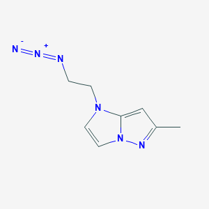 1-(2-azidoethyl)-6-methyl-1H-imidazo[1,2-b]pyrazole