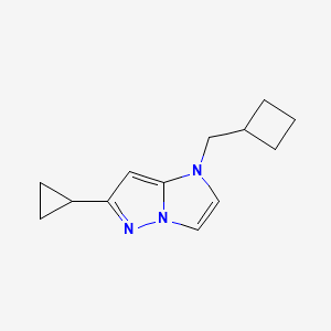 1-(cyclobutylmethyl)-6-cyclopropyl-1H-imidazo[1,2-b]pyrazole