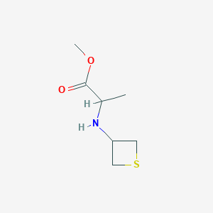 methyl (2S)-2-[(thietan-3-yl)amino]propanoate