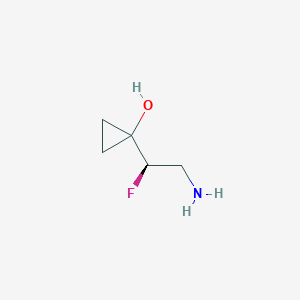 (R)-1-(2-Amino-1-fluoroethyl)cyclopropanol