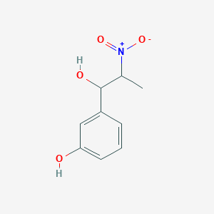 3-(1-Hydroxy-2-nitropropyl)phenol