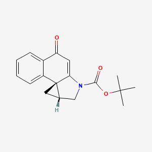 tert-butyl (1R,13R)-8-oxo-11-azatetracyclo[8.4.0.01,13.02,7]tetradeca-2,4,6,9-tetraene-11-carboxylate