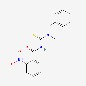 N-[benzyl(methyl)carbamothioyl]-2-nitrobenzamide