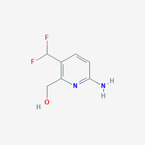 6-Amino-3-(difluoromethyl)pyridine-2-methanol