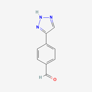 4-(1h-1,2,3-Triazol-5-yl)benzaldehyde