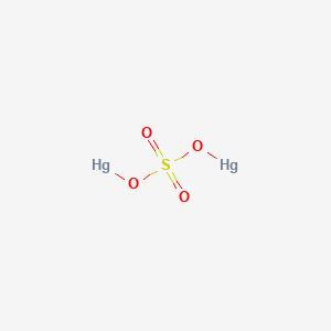 molecular formula Hg2SO4<br>Hg2O4S B147999 Mercurous sulfate CAS No. 7783-36-0