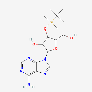 2-(6-Aminopurin-9-yl)-4-[tert-butyl(dimethyl)silyl]oxy-5-(hydroxymethyl)oxolan-3-ol