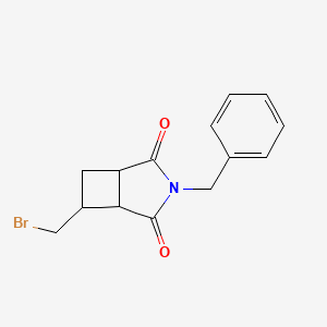 3-Benzyl-6-(bromomethyl)-3-azabicyclo[3.2.0]heptane-2,4-dione