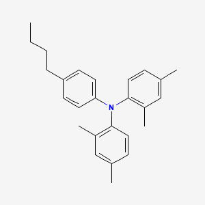 N-(4-butylphenyl)-N-(2,4-dimethylphenyl)-2,4-dimethylaniline