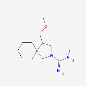 4-(Methoxymethyl)-2-azaspiro[4.5]decane-2-carboximidamide