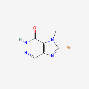 2-bromo-1-methyl-6H-imidazo[4,5-d]pyridazin-7-one