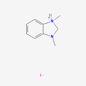 1H-Benzimidazolium, 1,3-dimethyl-, iodide