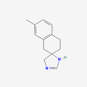 Spiro[4H-imidazole-4,2'(1'H)-naphthalene], 1,3',4',5-tetrahydro-7'-methyl-