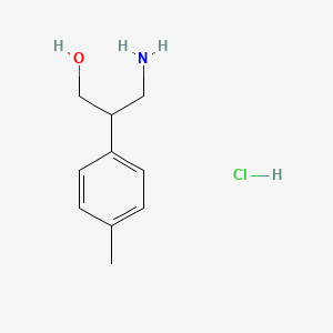 3-Amino-2-p-tolyl-propan-1-ol, hydrochloride