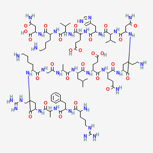 molecular formula C92H154N32O26 B14800512 Rfarkgaleqknvhevkn 