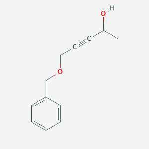 5-Phenylmethoxypent-3-yn-2-ol