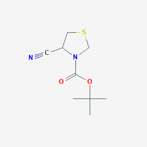 (S)-Tert-butyl 4-cyanothiazolidine-3-carboxylate