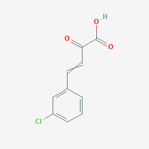 4-(3-Chlorophenyl)-2-oxobut-3-enoic acid