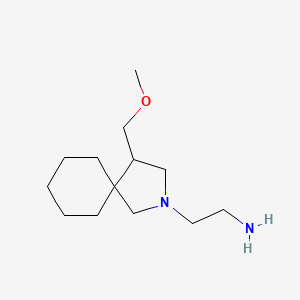 2-(4-(Methoxymethyl)-2-azaspiro[4.5]decan-2-yl)ethan-1-amine