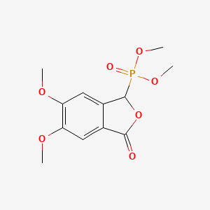 3-dimethoxyphosphoryl-5,6-dimethoxy-3H-2-benzofuran-1-one