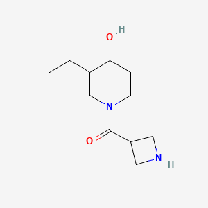 Azetidin-3-yl(3-ethyl-4-hydroxypiperidin-1-yl)methanone