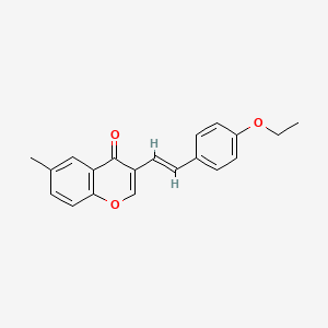 (E)-3-(4-Ethoxystyryl)-6-methyl-4H-chromen-4-one