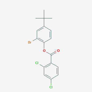 2-Bromo-4-tert-butylphenyl 2,4-dichlorobenzoate