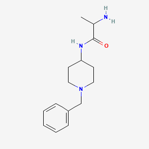 2-amino-N-(1-benzylpiperidin-4-yl)propanamide