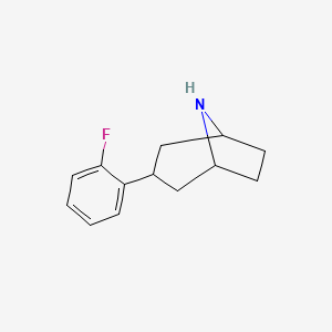 3-(2-Fluoro-phenyl)-8-aza-bicyclo[3.2.1]octane