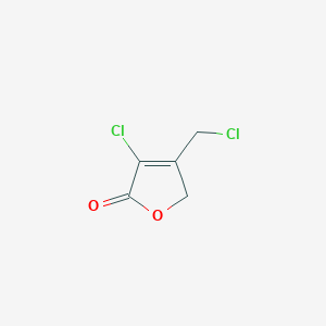 B148011 3-Chloro-4-(chloromethyl)-2(5H)-furanone CAS No. 125974-01-8