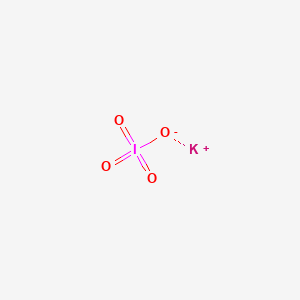molecular formula KIO4<br>IKO4 B148012 碘酸钾 CAS No. 7790-21-8