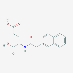 (S)-2-(2-(Naphthalen-2-yl)acetamido)pentanedioic acid